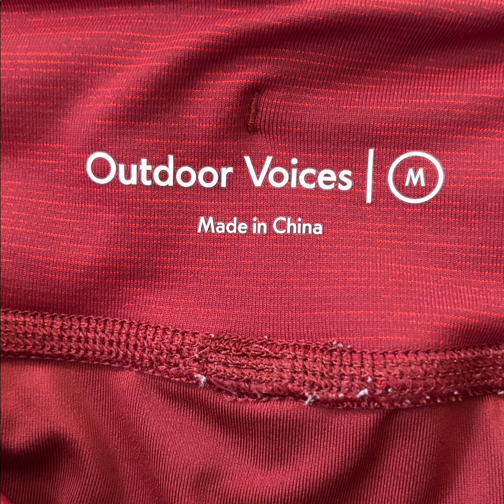 Outdoor voices Rusted Pebble Hudson Running Shorts With Pockets Size Medium - Picture 6 of 11